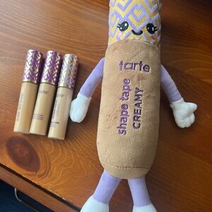 Lot Of 3 Tarte Double Duty Beauty Shape Tape Concealers 2 In 27S &1 In 29N+plush